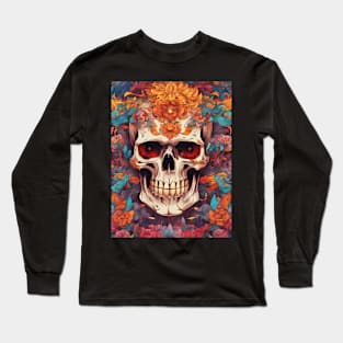 Top Head Cursed Bones Long Sleeve T-Shirt